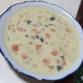 ちぇんぴー's cooksnap of when they made ★豆乳で濃厚クラムチャウダー★簡単です.