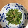 uiro0930's cooksnap of when they made 小松菜のごま和え.