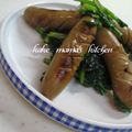 かけまま's cooksnap of when they made カブの葉にんにくﾏﾖ炒め.