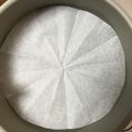 シメジ＊'s cooksnap of when they made 【基本】クッキングシートを丸く切る方法.