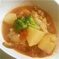 ngtnok's cooksnap of when they made 鶏手羽肉のトマト缶煮.