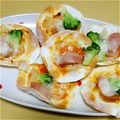 らいと０２１９'s cooksnap of when they made 餃子の皮deおもてなしピザ.
