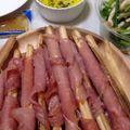 モチョ1013's cooksnap of when they made 女のロマンだ！グリッシーニの生ハム巻き.