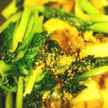 sara99's cooksnap of when they made ターツァイと生揚げの炒め物.