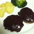 シャランローズ's cooksnap of when they made ハンバーグ 肉料理に！ デミグラスソース.
