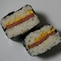 マぷらす's cooksnap of when they made スパム　♪まきまき♪　おむすび.