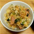 みっぱな's cooksnap of when they made ウインナーと小松菜のチャーハン.