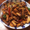 もぶたちゃん's cooksnap of when they made 台湾客家料理★するめイカ豚の甘辛炒め.
