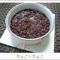 ちょこ☆ちょこ's cooksnap of when they made ラカントで小豆煮♪ 圧力鍋使用☆.