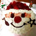 凛チャンのママ's cooksnap of when they made クリスマス*サンタ　デコレーションケーキ.