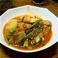kuu汰's cooksnap of when they made 鶏もも肉とかぶのごろごろトマトソース煮.