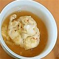 れあきち's cooksnap of when they made Allレンジで☆生姜餡かけの豆腐茶巾蒸し.