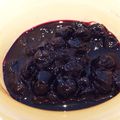 ♪ぴょん吉♪'s cooksnap of when they made ＊冷凍ブルーベリージャムソース?!＊.