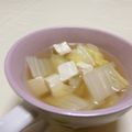 赤い電話's cooksnap of when they made ❀簡単！豆腐汁❀.