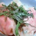 鞠森紀依保's cooksnap of when they made つるるんっ。キムチ水餃子.