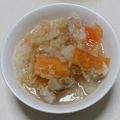 もこもこtrain's cooksnap of when they made 妊婦の味方！鉄分補給みぞれ鍋.