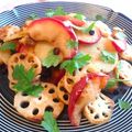 薄荷パン's cooksnap of when they made 林檎と根菜の塩バター焼き♪ホットサラダ.