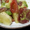 れいぴかけ's cooksnap of when they made アボカドマグロに長芋トマト.