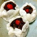 ふわっとふわりん's cooksnap of when they made レンジでやわらかいちご大福.