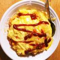 ゆーな☆★'s cooksnap of when they made ランチ☆子供◎簡単♪野菜沢山♡オムライス.