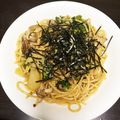 ぶちもに's cooksnap of when they made 舞茸とブロッコリーとジャガイモのパスタ.