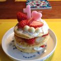 cerise0902's cooksnap of when they made 1歳のバースデーケーキ.