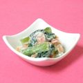 かおり♥'s cooksnap of when they made 小松菜にひと工夫<白和え>.