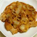 amjkao's cooksnap of when they made 簡単小鉢　厚揚げと白菜の肉あん♪.