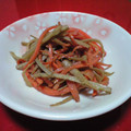 ちゃ～り～'s cooksnap of when they made 定番きんぴらごぼう.