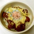 Vちぇりー's cooksnap of when they made 残ったカレーで焼きカレー(^-^).