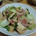 さやさや０２２４'s cooksnap of when they made チンゲン菜とベーコンのとろみ付き中華炒め.