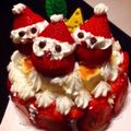 まっき～ごはん's cooksnap of when they made サンタケーキ.