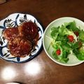 だぁらまに's cooksnap of when they made ポテサラハンバーグ（お弁当用プチサイズ）.