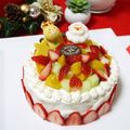 fururie's cooksnap of when they made フルーツたっぷりバースデーケーキ.