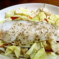 ハナまこと's cooksnap of when they made 鱈とたっぷり野菜のレンジ蒸し.