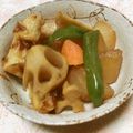 快くん's cooksnap of when they made 大根とレンコンの煮物.