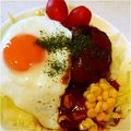 ななみはママ's cooksnap of when they made 簡単ロコモコ♪.
