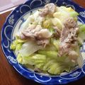 もぐもぐななこ's cooksnap of when they made 簡単！キャベツと豚肉の塩麹炒め.