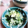 ＴＯＭＯＷＡＴ's cooksnap of when they made ●セロリ入り酢の物●.