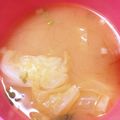 ふちこさんさん's cooksnap of when they made キャベツの味噌汁.