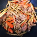 ☆ＩＰ☆'s cooksnap of when they made 翌朝快腸！豚肉とごぼうのきんぴら.