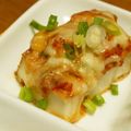 モーリーママ's cooksnap of when they made 厚揚げ・キムチのコチュマヨ・チーズ焼き.