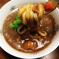 ショコラティあずさ's cooksnap of when they made 余ったカレーで手抜きカレーうどん.