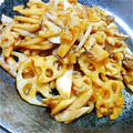 旦那は皿洗い's cooksnap of when they made れんこんときのこの甘酢炒め.