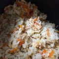 クックXQUJ0K☆'s cooksnap of when they made トマトとツナの和風炊き込みご飯.