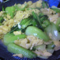 Mow*Mow's cooksnap of when they made フワフワ卵のチンゲン菜の炒め物　上海風.
