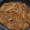 かろママ's cooksnap of when they made 蒟蒻たっぷりきんぴらごぼう。.