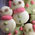 真愛ママ's cooksnap of when they made 雪だるまクッキー☃(アイスボックス).