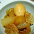 たまいぱ's cooksnap of when they made 豚バラ☆卵☆大根☆煮.
