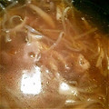 クック2I6EQE☆'s cooksnap of when they made めんどくさがりやの舞茸ともやしのスープ.